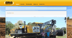 Desktop Screenshot of dirksdozing.com